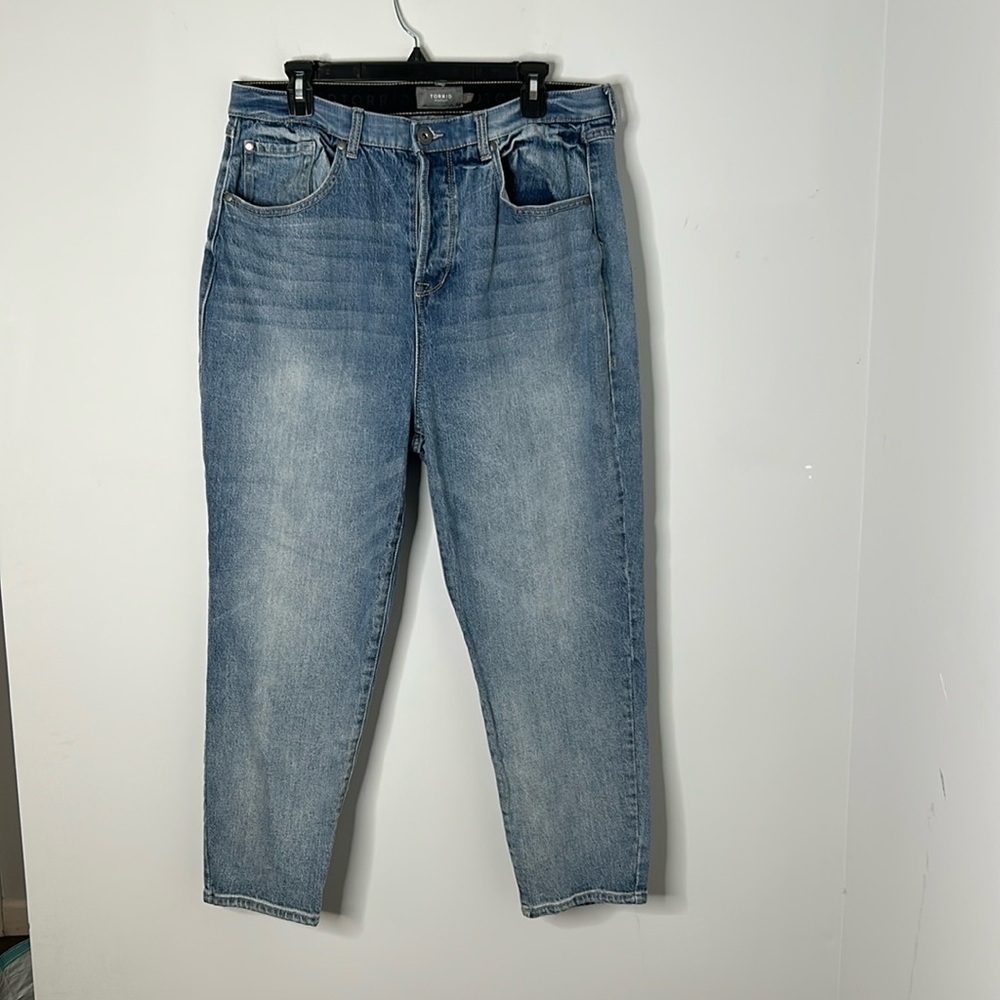 Torrid Mom Straight Premium Classic High Rise Jean - Picture 2 of 7